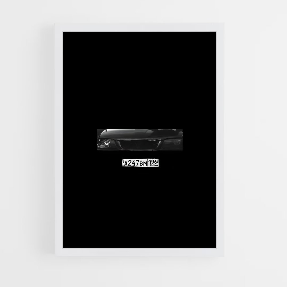 Poster Ombre Mécanique – affiche Nissan (vue 3)